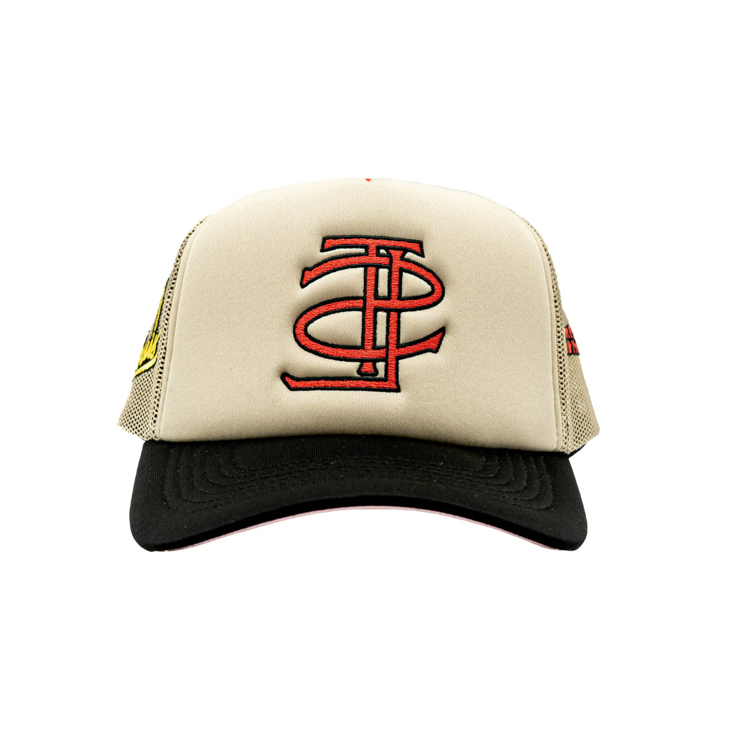 St. Louis Hat - Beige & Black
