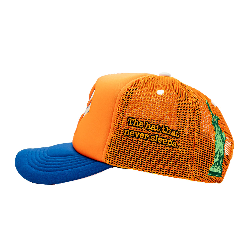 New York - Orange & Blue