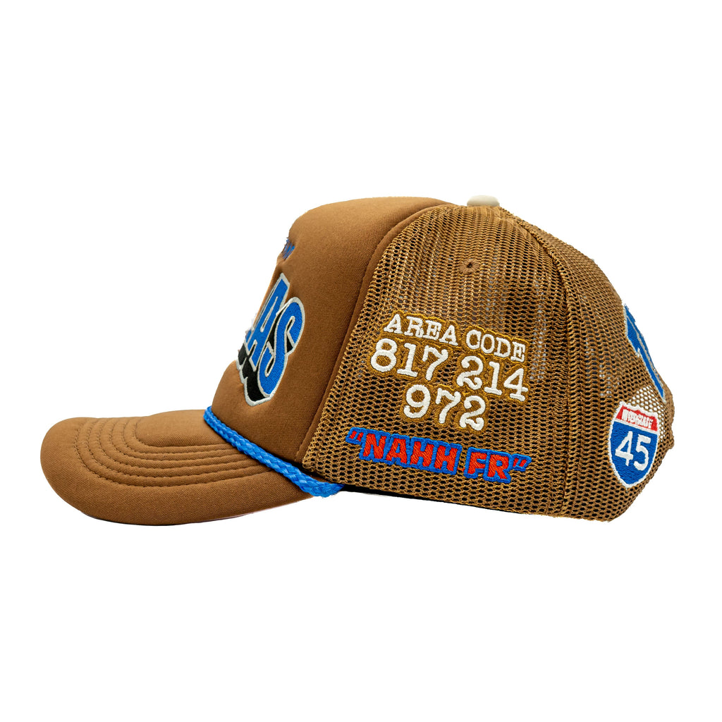 Dallas- Brown & Blue