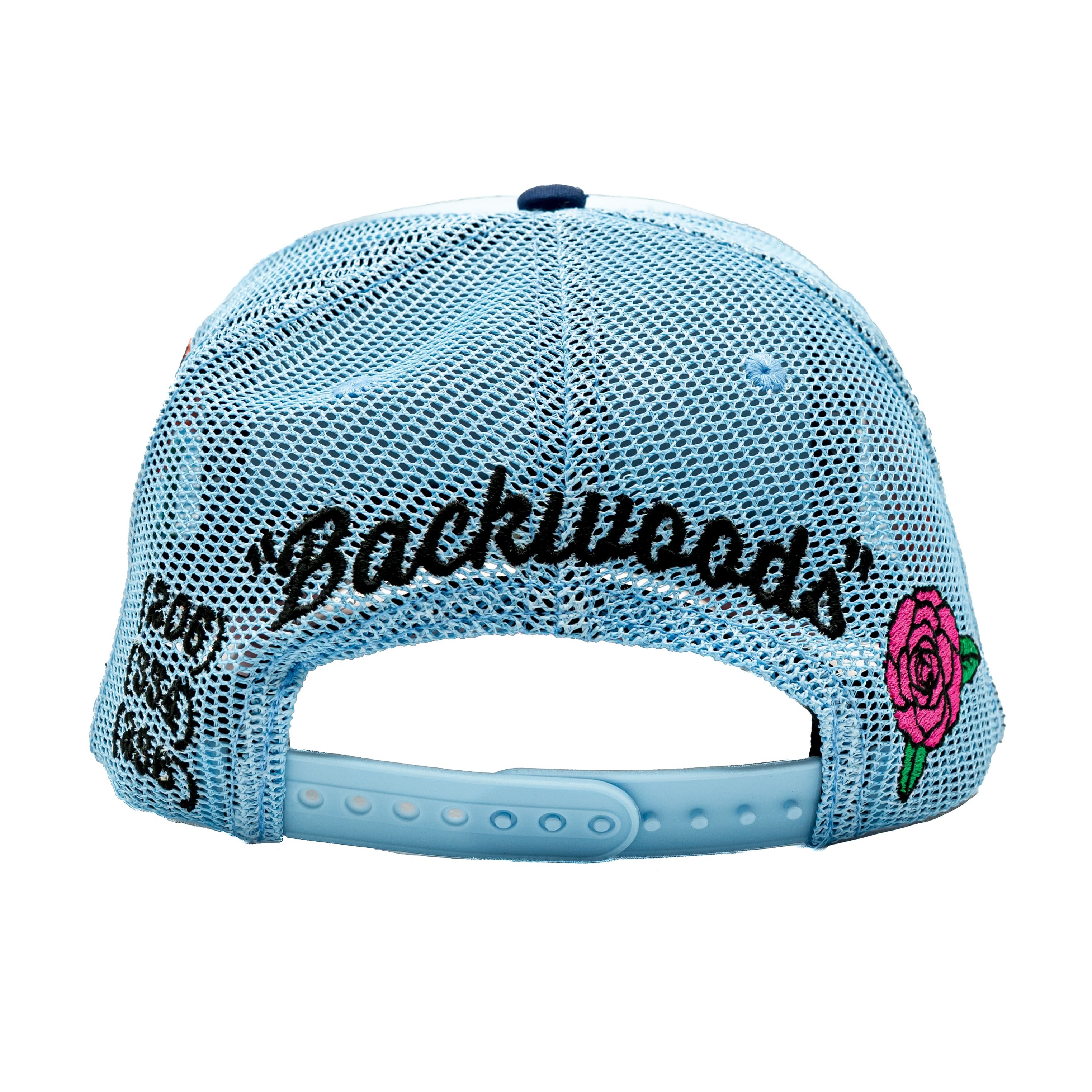 Alabama Hat - Navy & Sky Blue