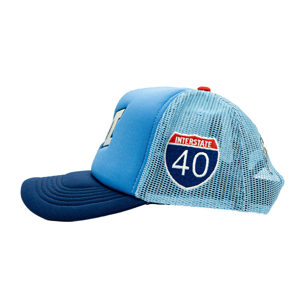 Memphis - Sky Blue & Dark Blue