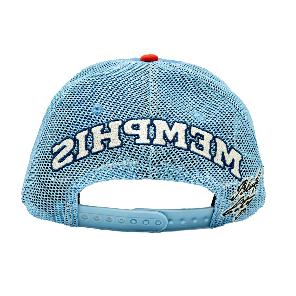 Memphis - Sky Blue & Dark Blue
