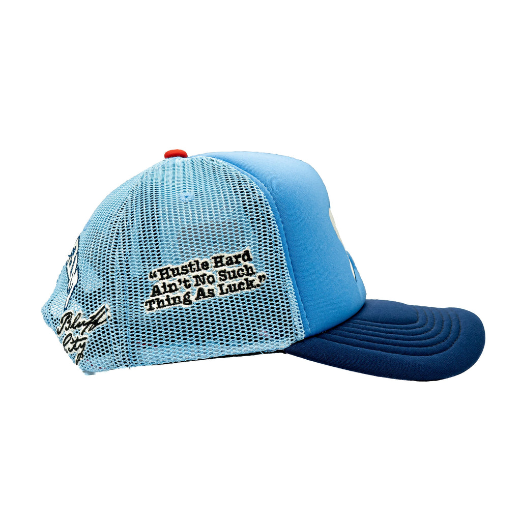 Memphis - Sky Blue & Dark Blue