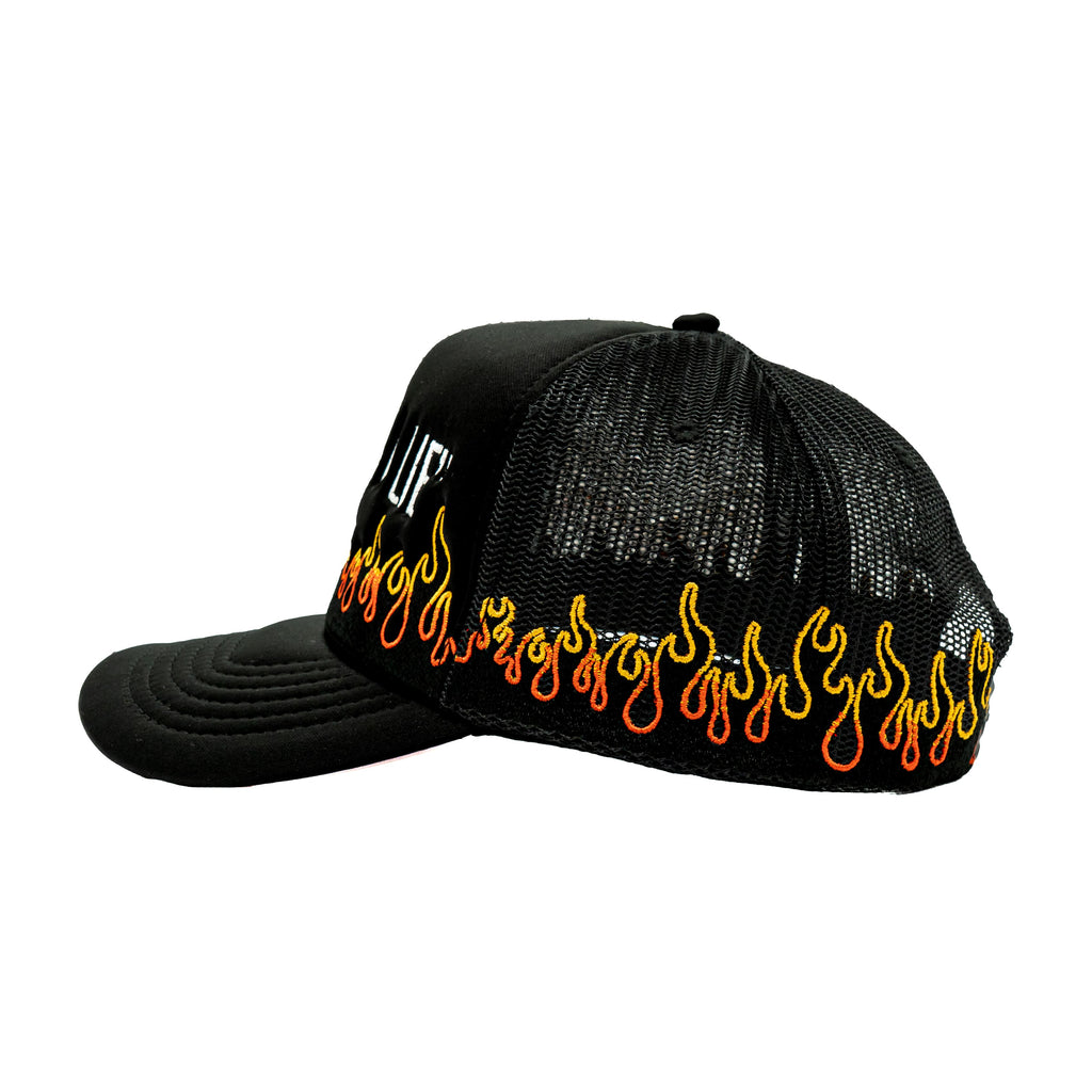 Devil is a Lie- Black Trucker Hat