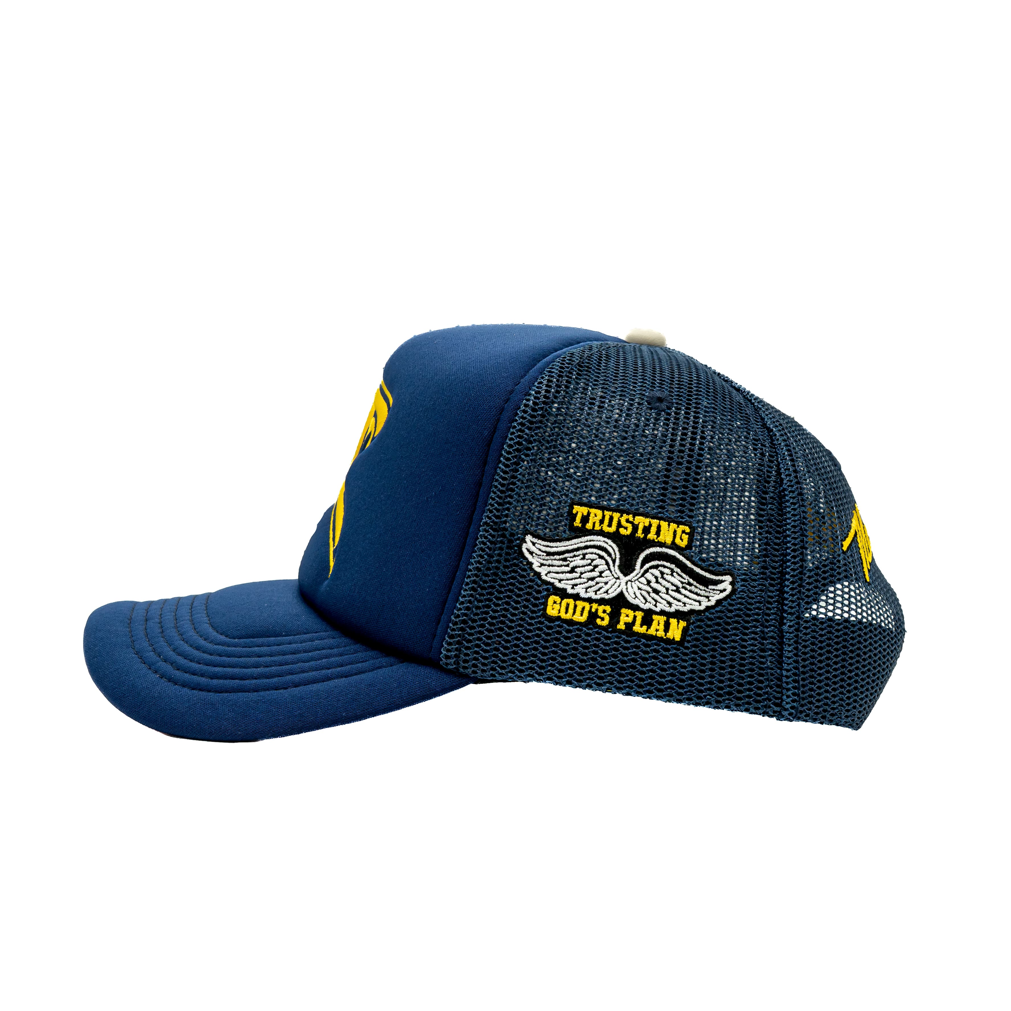 Detroit - Navy Blue & Yellow