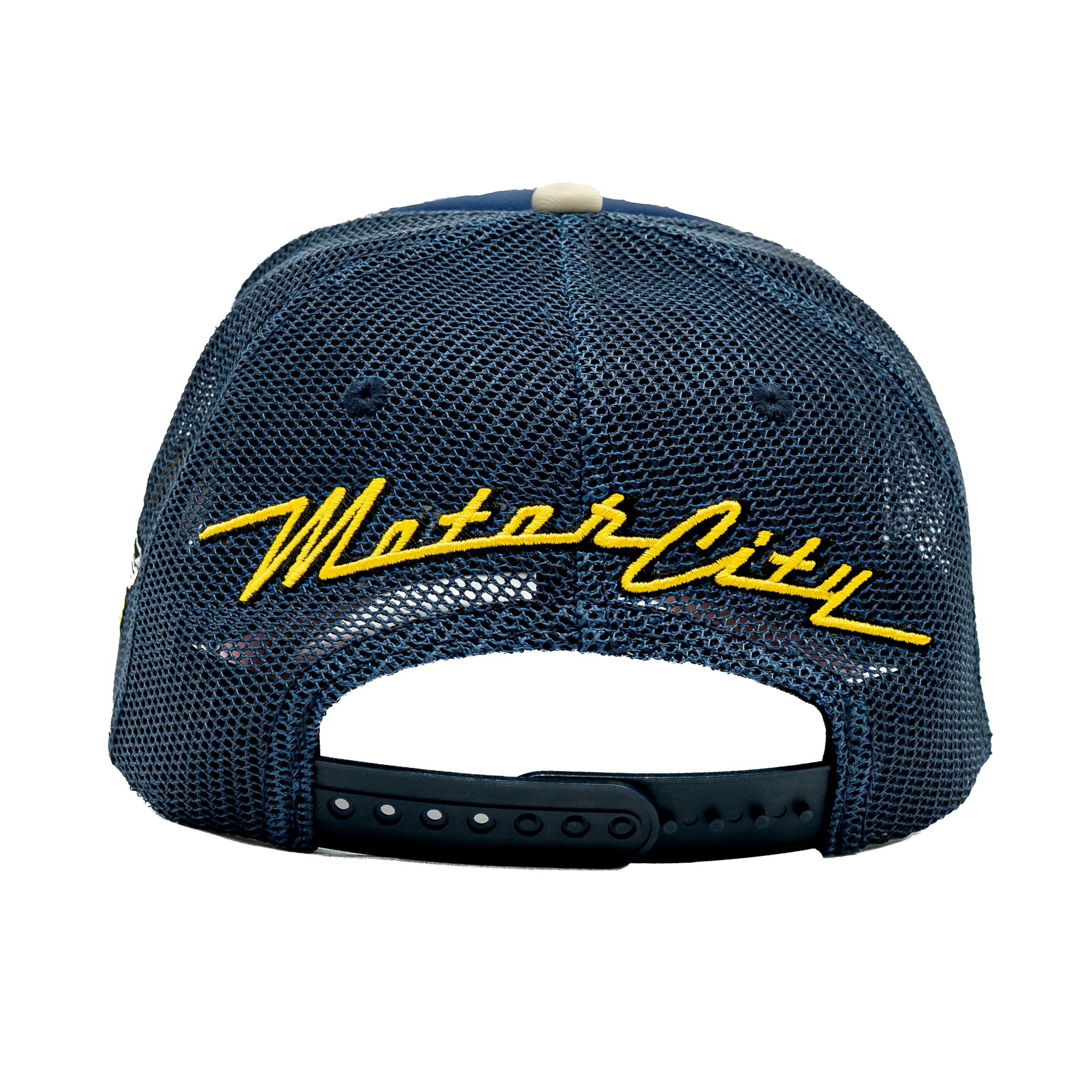 Detroit - Navy Blue & Yellow