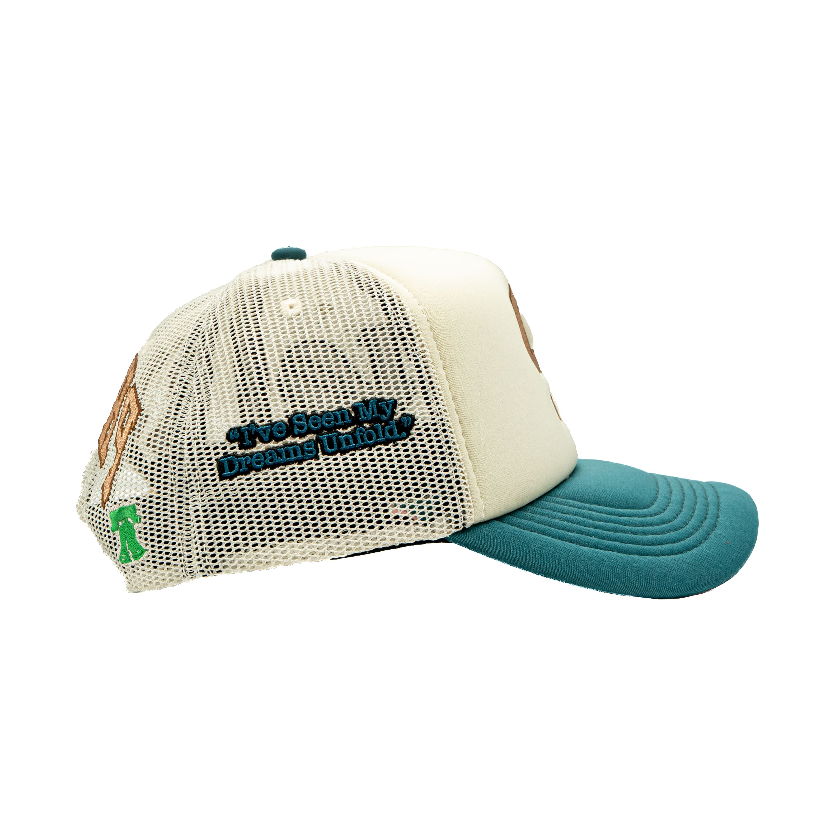 Philly - Teal & Off White