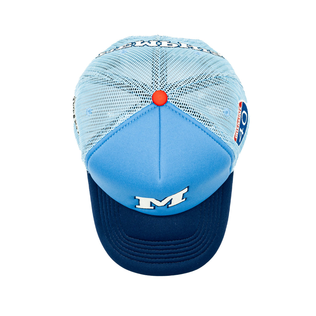 Memphis - Sky Blue & Dark Blue