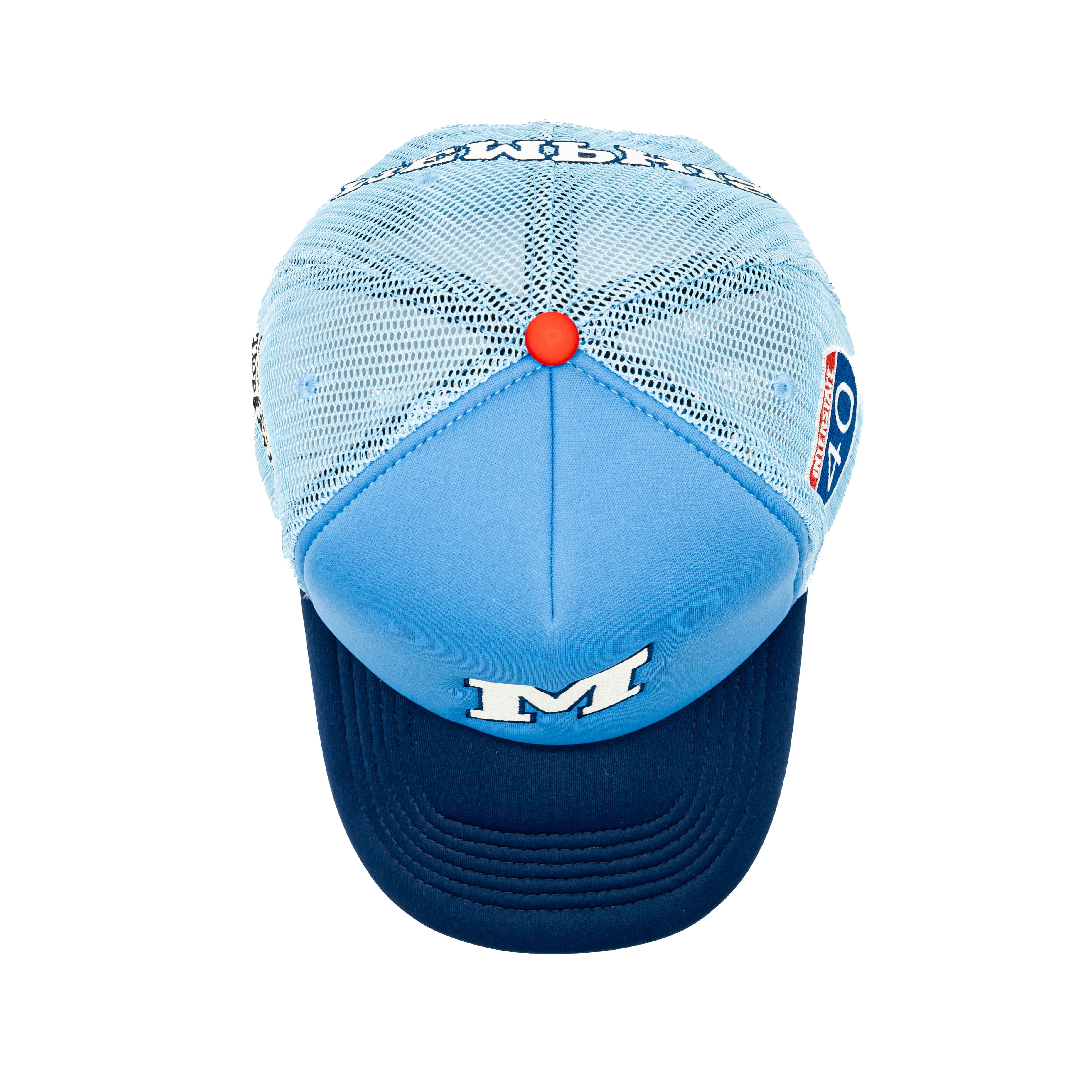 Memphis - Sky Blue & Dark Blue