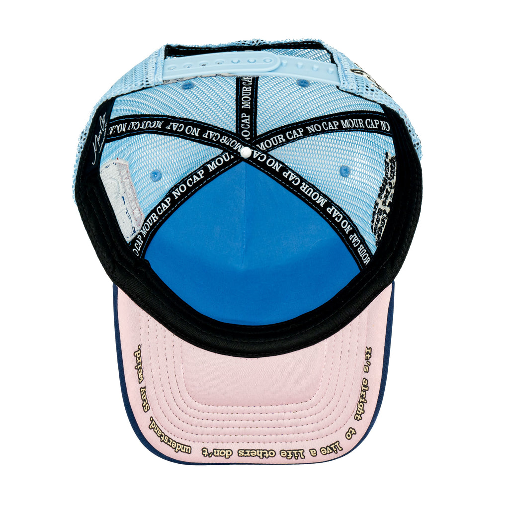 Memphis - Sky Blue & Dark Blue