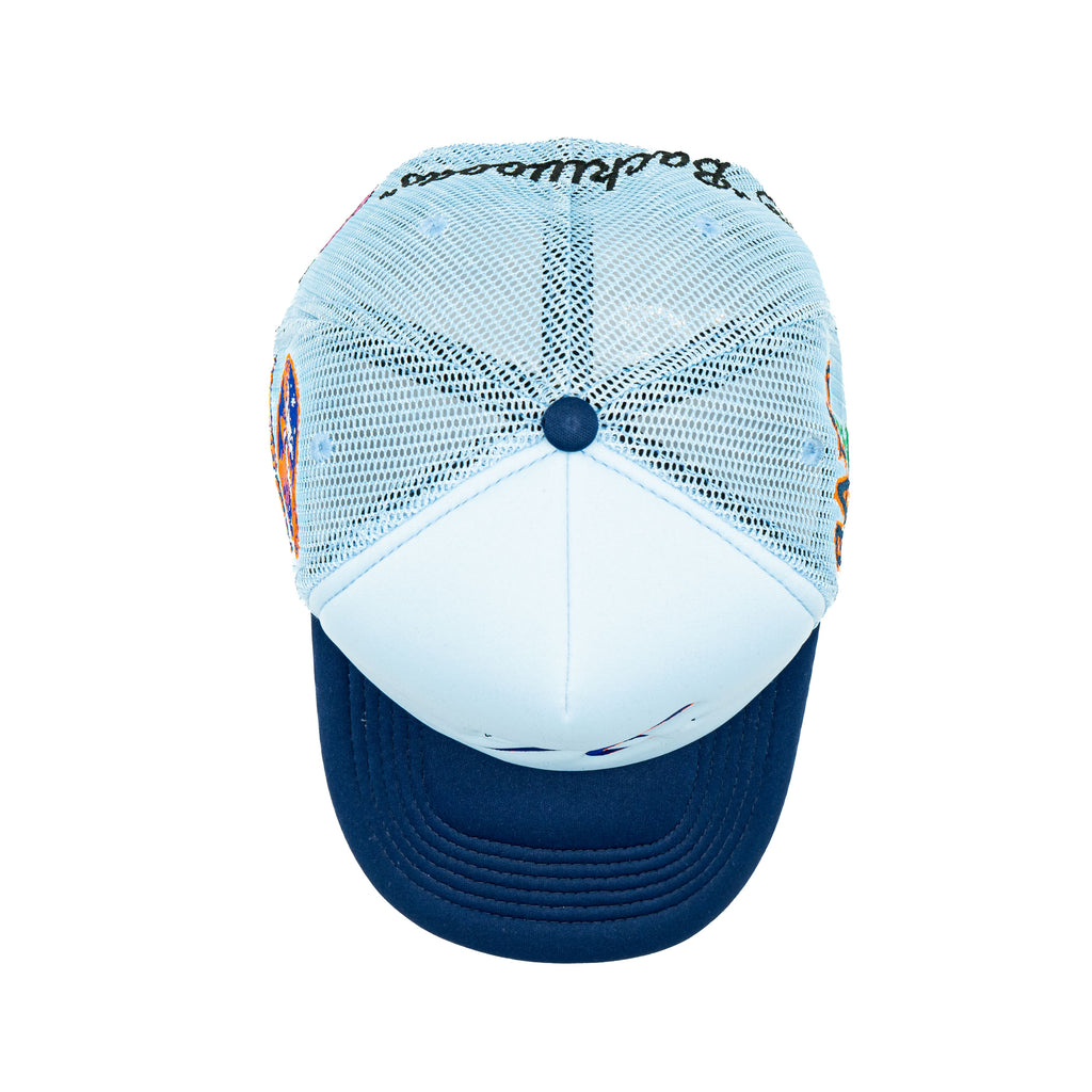 Alabama Hat - Navy & Sky Blue