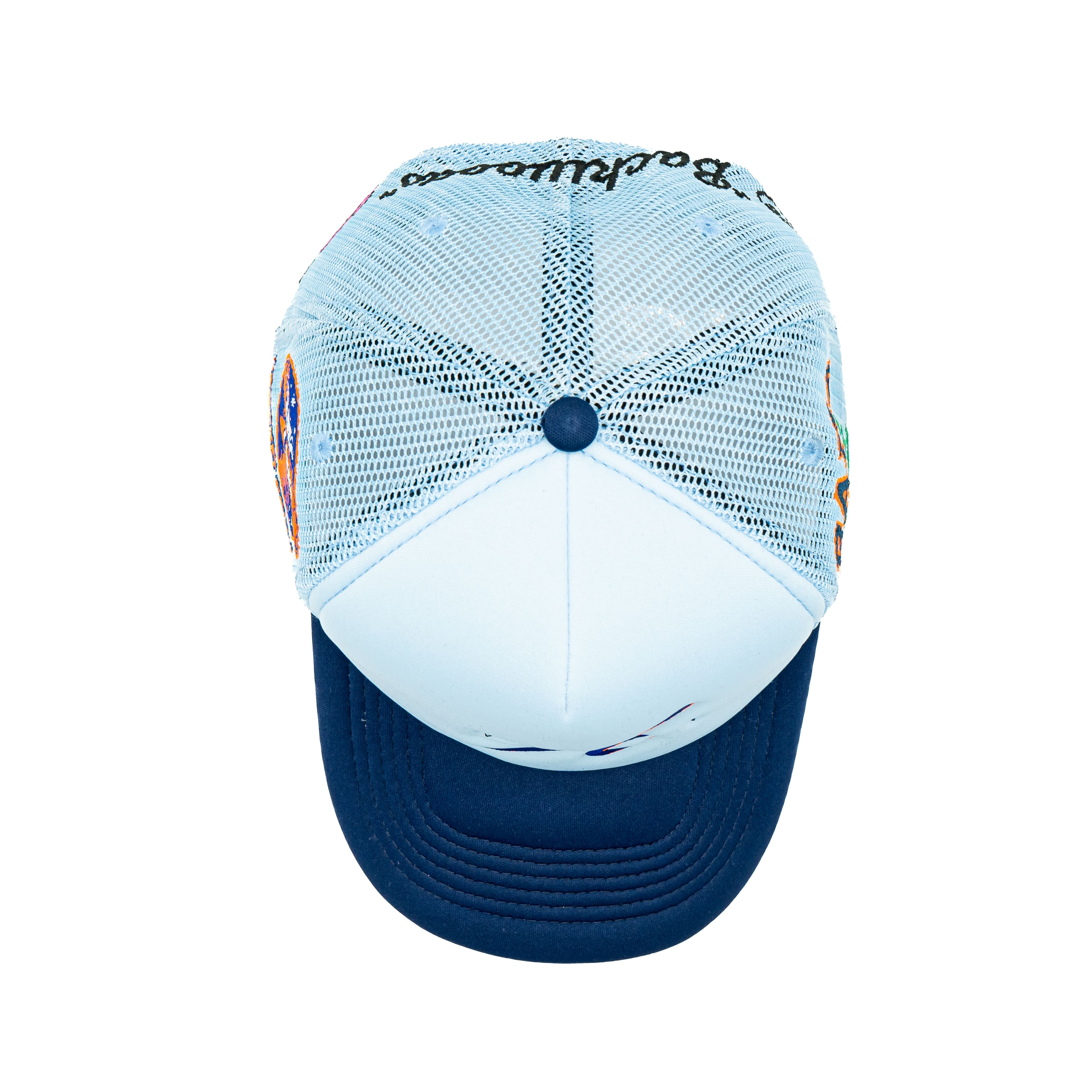 Alabama Hat - Navy & Sky Blue