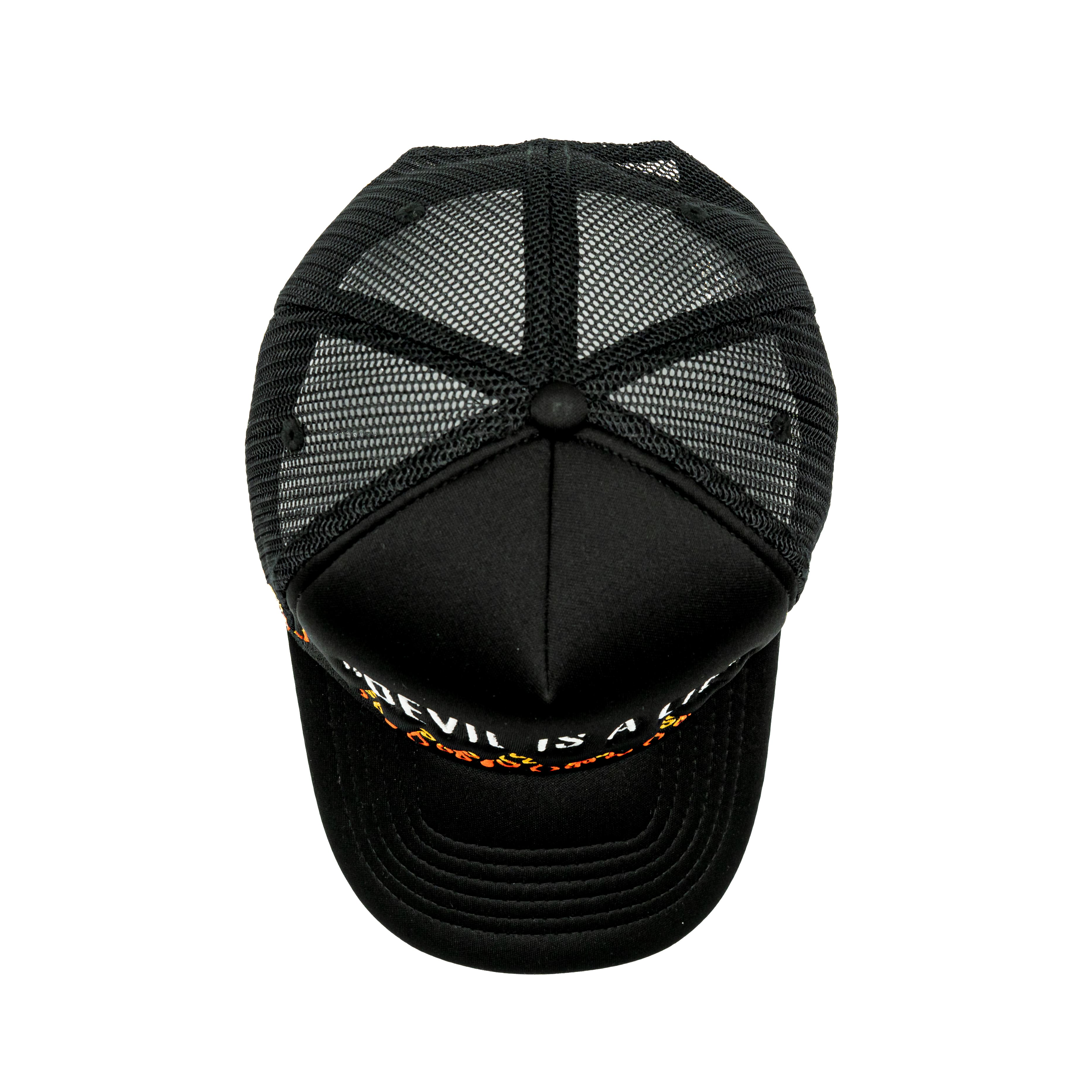 Devil is a Lie- Black Trucker Hat