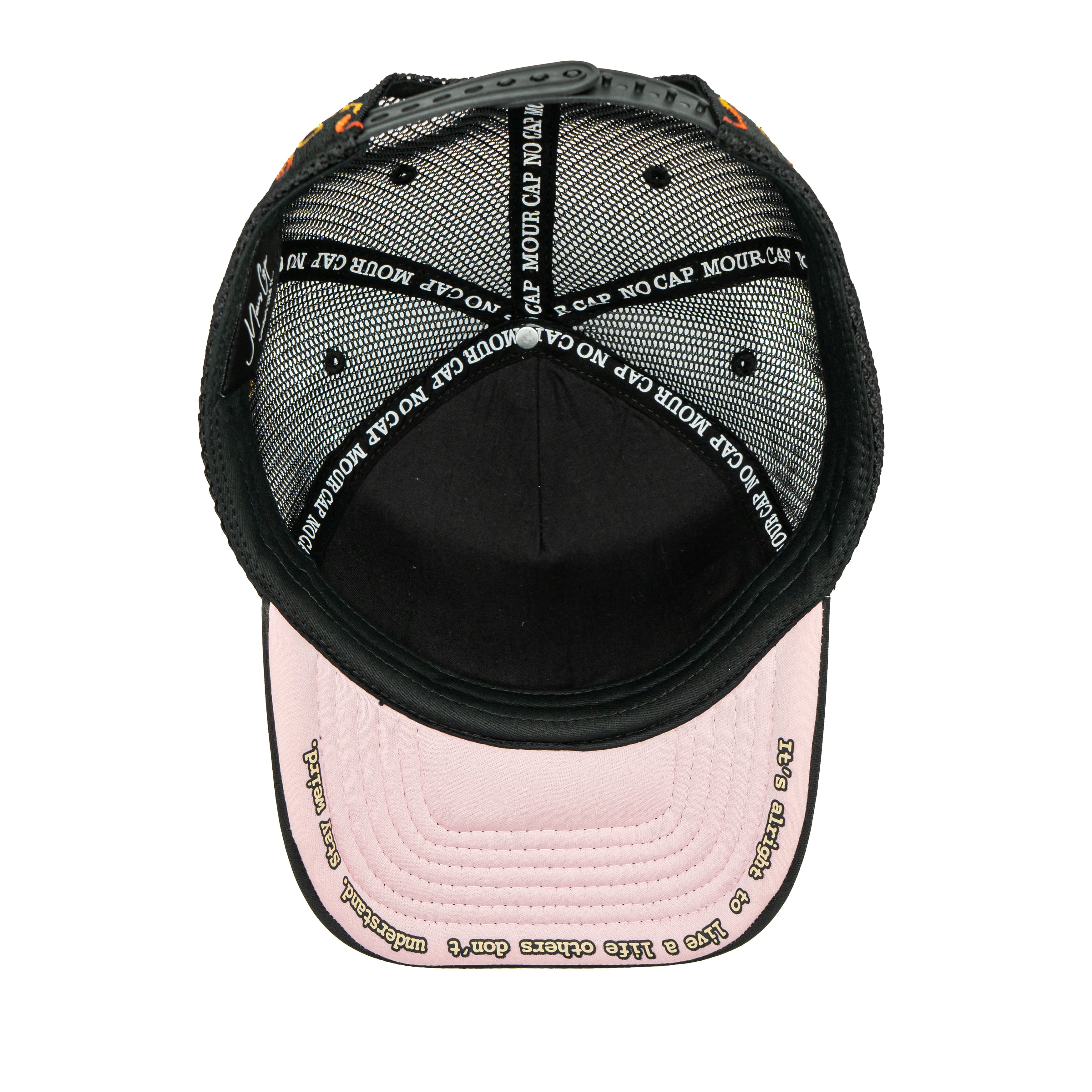 Devil is a Lie- Black Trucker Hat