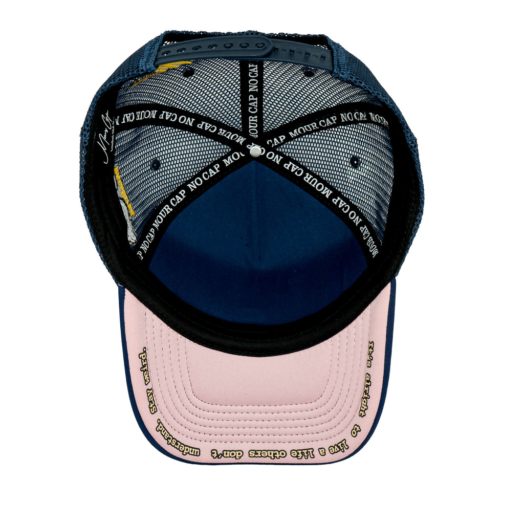 Detroit - Navy Blue & Yellow